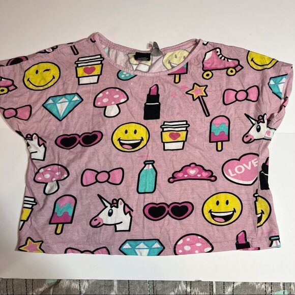 Smiley World PJ Top - Picture 3 of 7